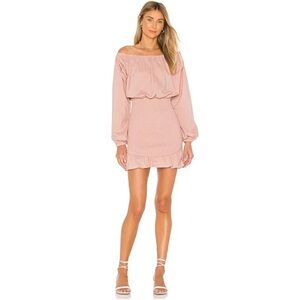 NWT Song of Style Smocked Long Sleeve Dress